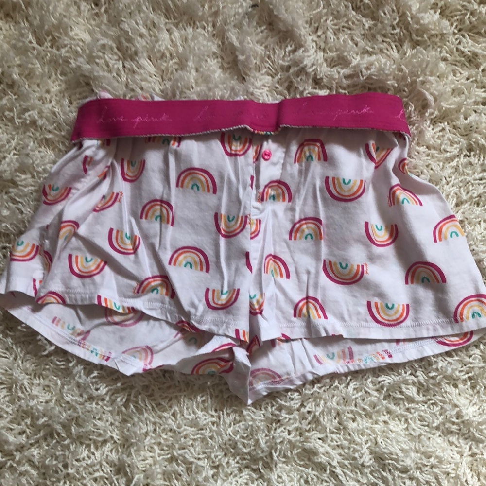Vs pink sleep shorts